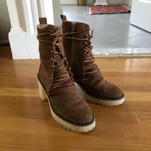 Free People Dylan Lace-Up Boots